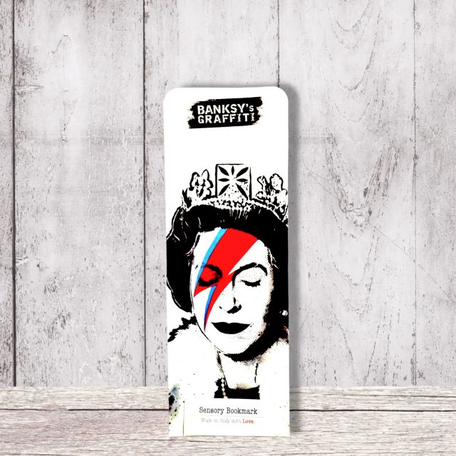 Citrusová záložka do knihy Banksy Lizzy Stardust