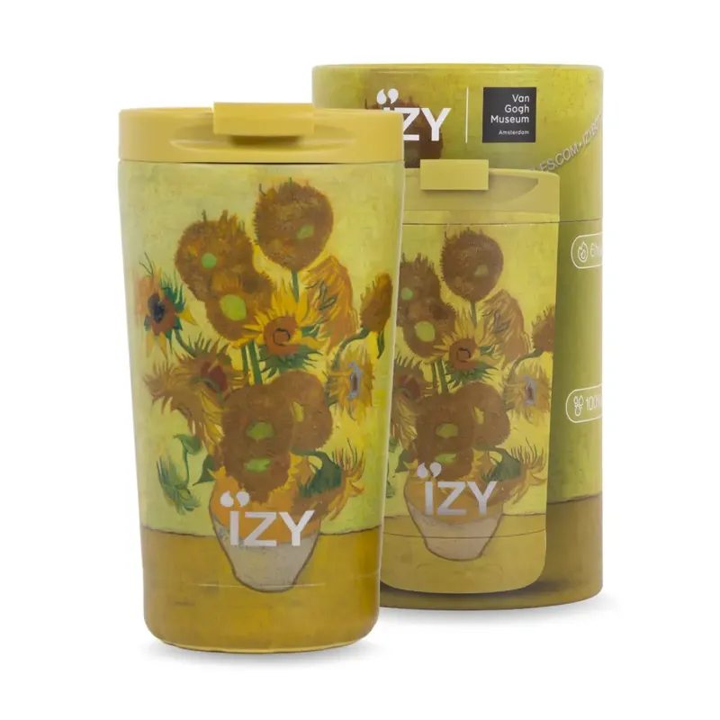 Termohrnček Van Gogh Slnečnice 350 ml – Obrázok 2