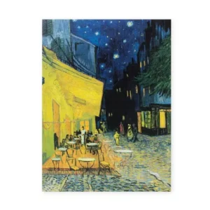 Umelecký skicár Van Gogh - Terasa kaviarne v noci